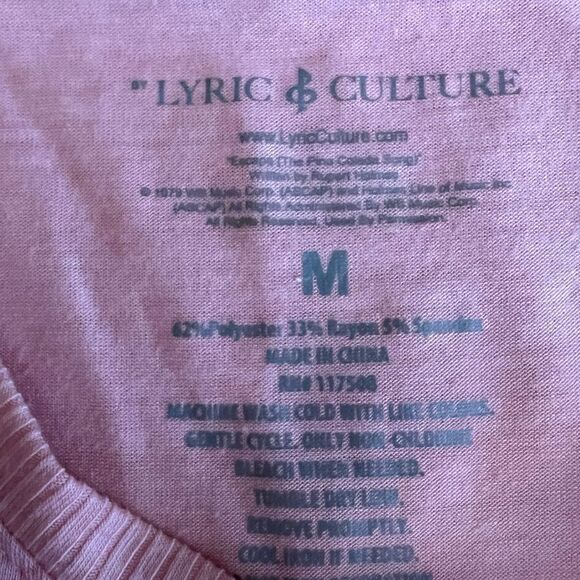 Lyric & Culture Womens M I Like Pina Coladas Tank Top - Picture 5 of 5